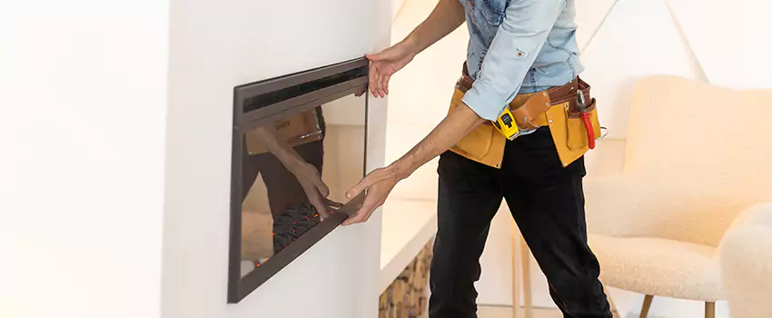 Metal Fireplace Installation in Franklin Park, Illinois