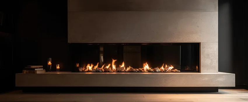 Gas Fireplace Ember Bed Design Services in Franklin Park, Illinois
