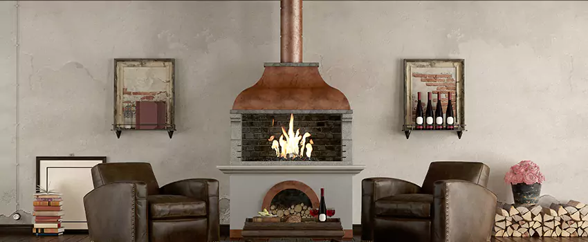 Thelin Hearth Products Providence Pellet Insert Fireplace Installation in Franklin Park, IL