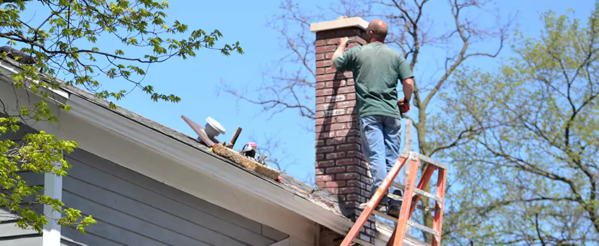 Vinyl and PVC Chimney Flashing Installation in Franklin Park, IL