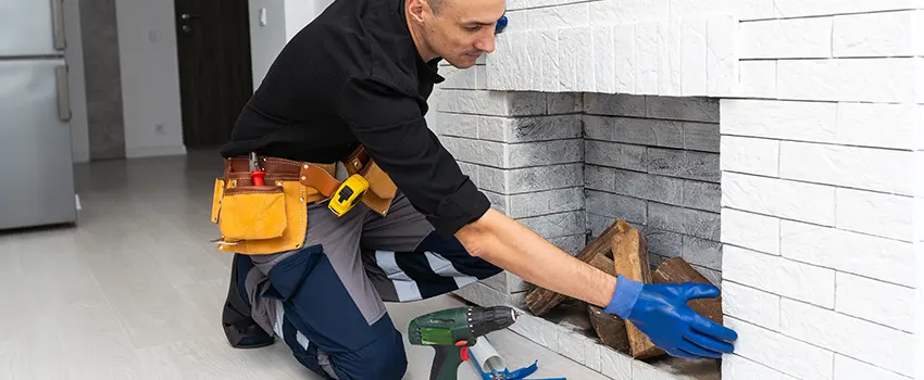 Fireplace Damaged Damper Frame Repair Services in Franklin Park, Illinois