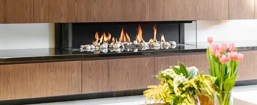 Double-height Fireplace Design Refurbishment in Franklin Park, Illinois